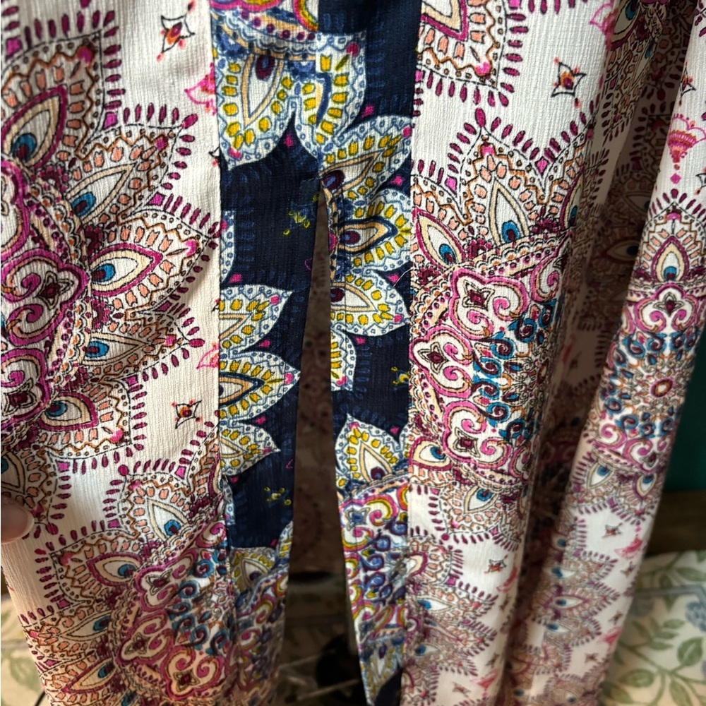 Altar'd State Multicolor Patterned Maxi Dress - image 3